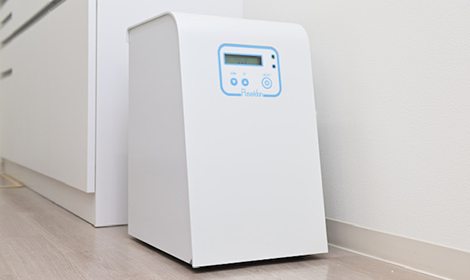 治療用のお水をクリーンに